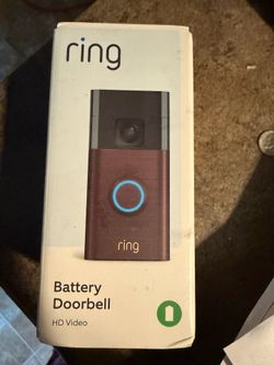 Ring battery operated door bell