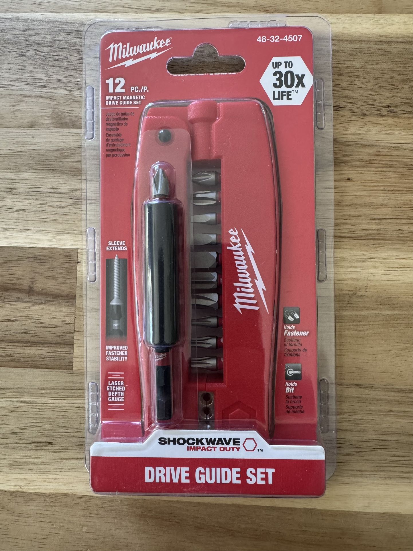 New, never opened, used.