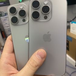 Unlocked iPhone 15 Pro 128GB - All Colors