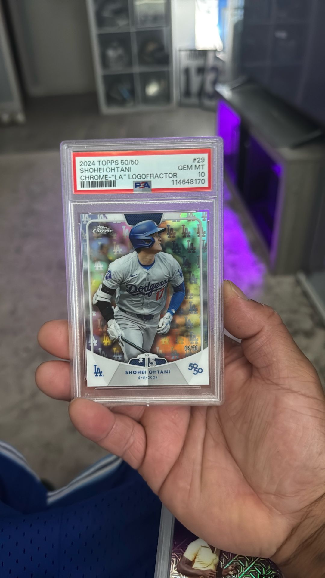 Shohei Ohtani “ LA “ Logo Refractor