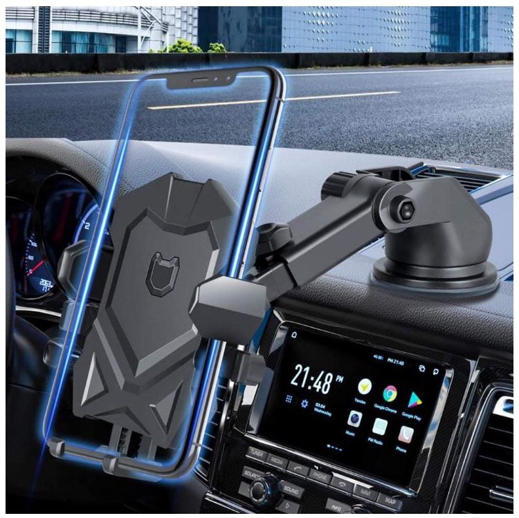 Phone Holder for Car, MANORDS Universal Long Neck Car Mount Holder Compatible iPhone Xs XSMax XR X 8 8 Plus 7 7 Plus Samsung Galaxy S10 S9 S8 S7 S6 L