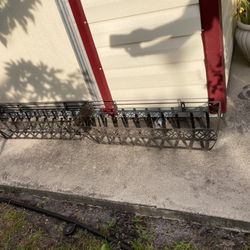 **$25 For BOTH** 30” x 8” x 8” Metal Window Box Wall Planter Basket | Wall Mount