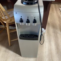 GE® Cold Free-Standing Water Dispenser and Mini Fridge