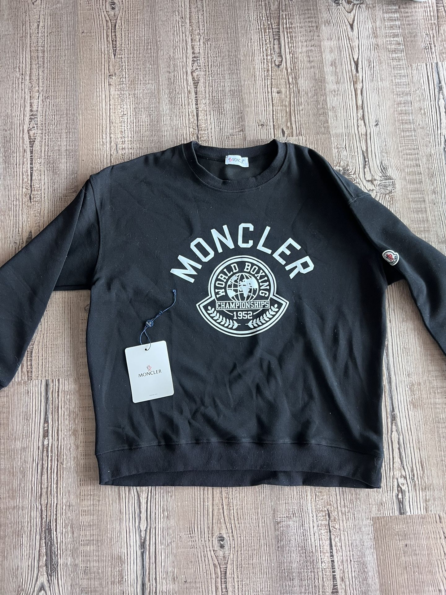 Moncler Enfant Boxing Championship Crewneck