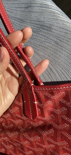 Goyard, Bags, Soldauthentic Goyard Long Zippy Wallet In Red