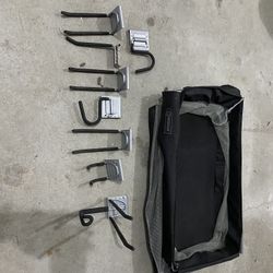 Kobalt Garage Storage Organizer Hooks and Bag