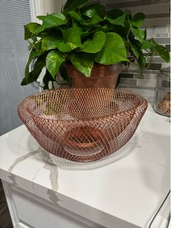 Copper Fruit Stand