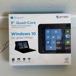 Tablet With Keyboard Brand New
