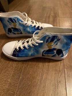 DBZ Prince Vegeta power aura blue awesomeness 