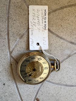 1915 Waltham gold filled case with 15 jewels POCKET Watch.**Read description