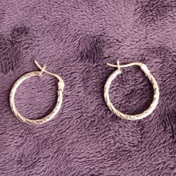 Sterling Silver Hoop Earrings