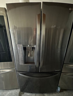 Gently Used LG French Door Refrigerator Stainless