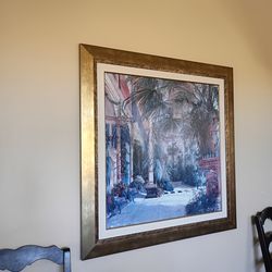 Large framed Art