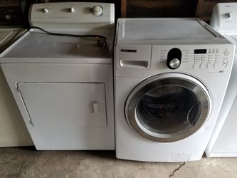 Washer and dryer