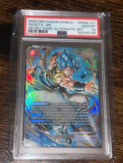 PSA 10 Gogeta BR FB09-121 Secret Rare Alternate Art