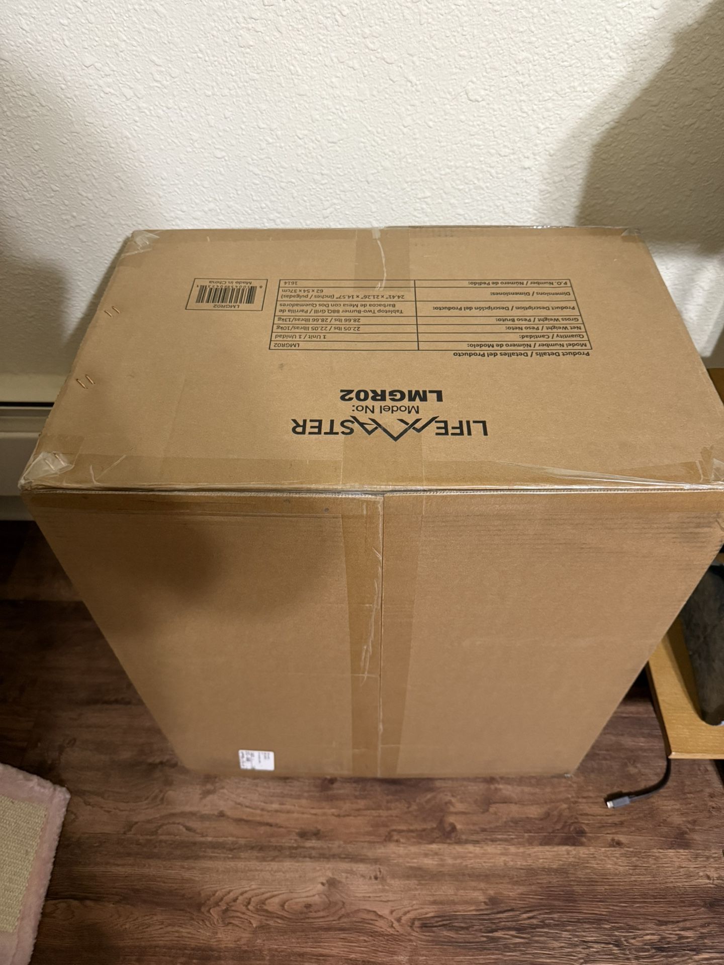 Lifemaster Stainless Steel Portable Grill