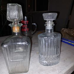 Glass Alcohol Bottles