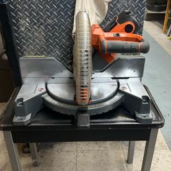 Ridgid 10” Dual Bevel Miter Saw w/ LED Cut Line