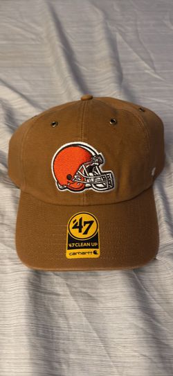 Carhartt x'47 Adult Cleveland Browns Clean Up Brown Adjustable Hat