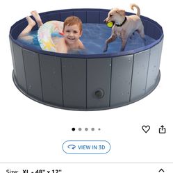 Dog XL Pool W/Cover