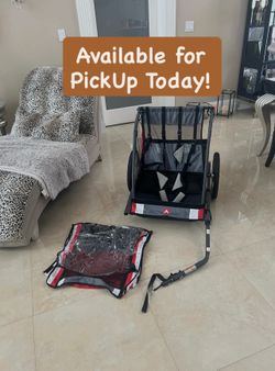 Allen Sport Deluxe Steel Double Child Bike Trailer (1 Available)