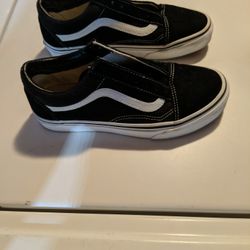 Black And White Vans.