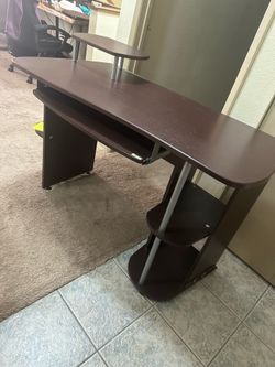 FREE brown desk pick up only