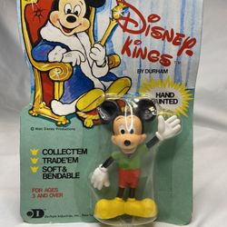 Vintage Hand Painted Disney Kings Mickey Mouse Figure