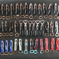 Various Corkscrew/bottle Openers (Qty 64)