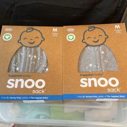Snoo Sleep Sacks 2 Medium 1 Large