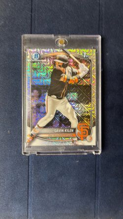 Gavin Kilen Bowman Chrome 1st Mojo Refractor Card