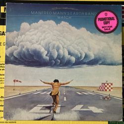 MANFRED MANN'S EARTH BAND "Watch" Vinyl LP Warner Bros Promo Copy 