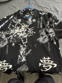 Fresh Print Of Bel Air Button Up Shirt 