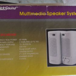 Quick Sound Multimedia Speaker System 