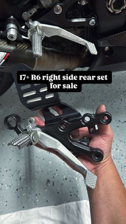 Yamaha R6 Rear set
