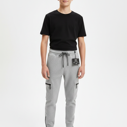 Grey sweatpants L 14-16 teens