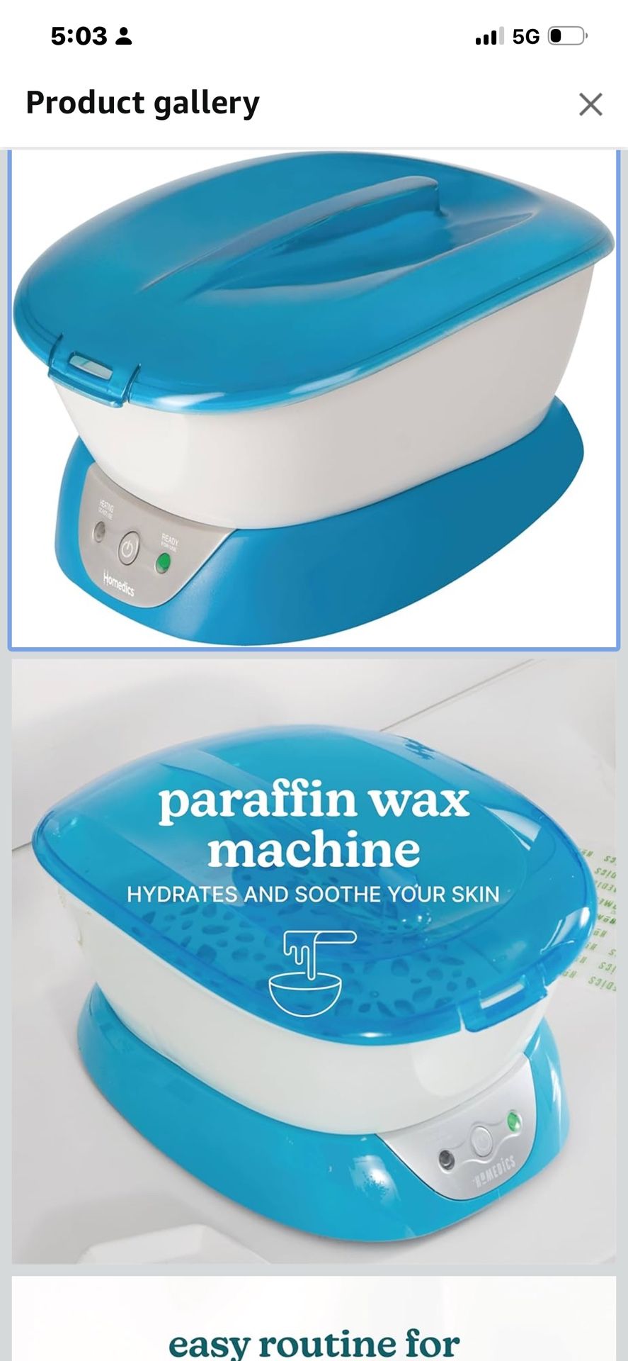 Paraffin Wax Machine