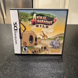 Animal Paradise Wild (Nintendo DS, 2009) Complete