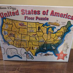 United States of America Floor Puzzle by Melissa and Doug
