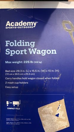 Academy folding sport wagon