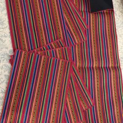 Andean Peruvian Set of 6 placemats and runner set