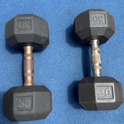 30 lbs dumbbells