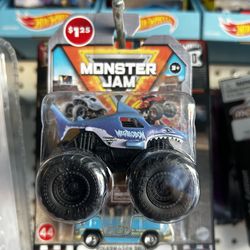 2024 RARE Monster Jam MINI MEGALODON *1/72 Scale* Monster Truck