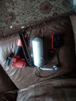 Pneumatic Nail Gun with OBD2 Scanner