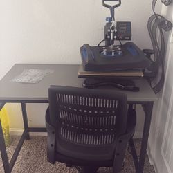 Vevor Shirt Machine With Table And Chair 