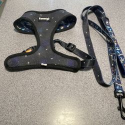 Dog Leash & Harness From ( PAWMIGO) Size L 