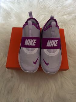 New in box purple Nike runner flex sneakers size 2