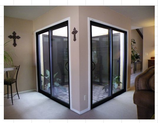Vinyl Sliding doors & Windows - Aluminum Accordion folding Doors