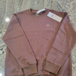 Brown alo crewneck