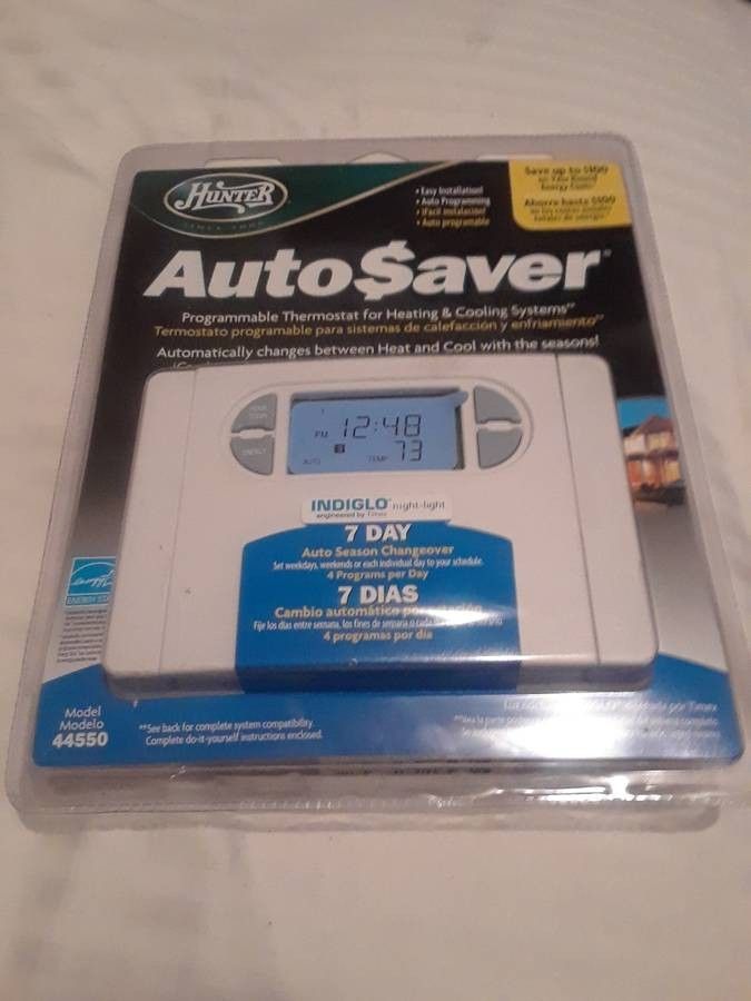 Ac and heating thermostat programable new $20